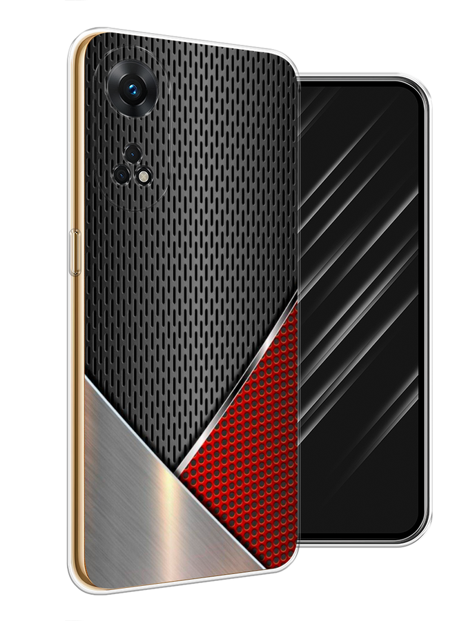 

Чехол Awog на OPPO Reno 8T 4G "Стальной металл", Черный;красный;серебристый, 2513250-1