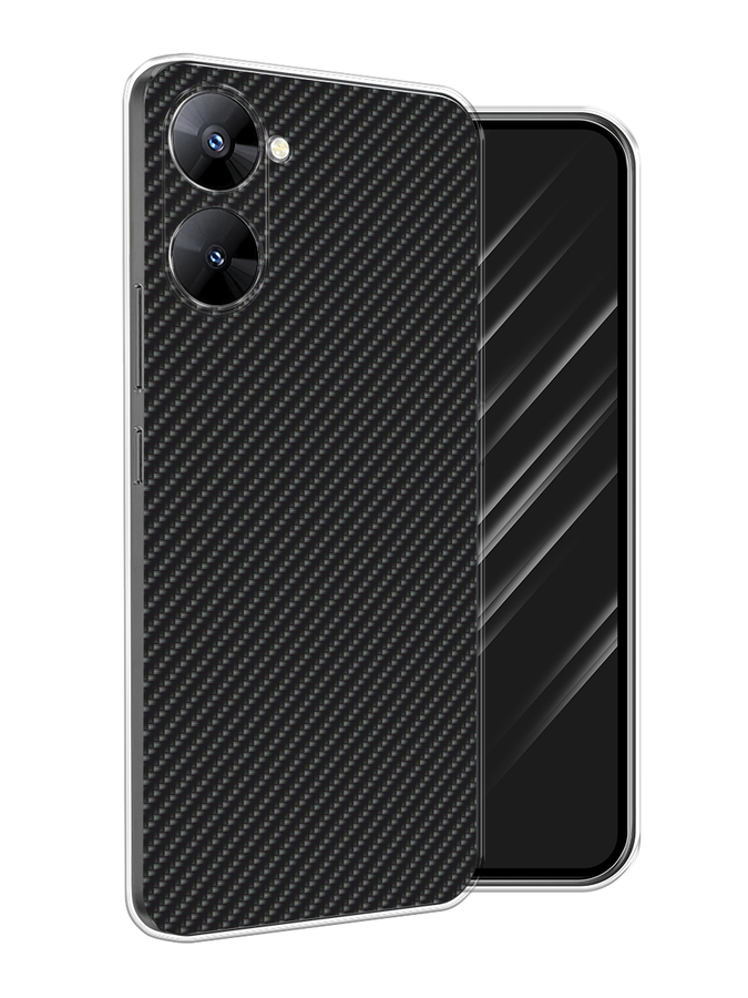 

Чехол Awog на Realme V30 5G/V30T 5G "Черный карбон", 2513450-1