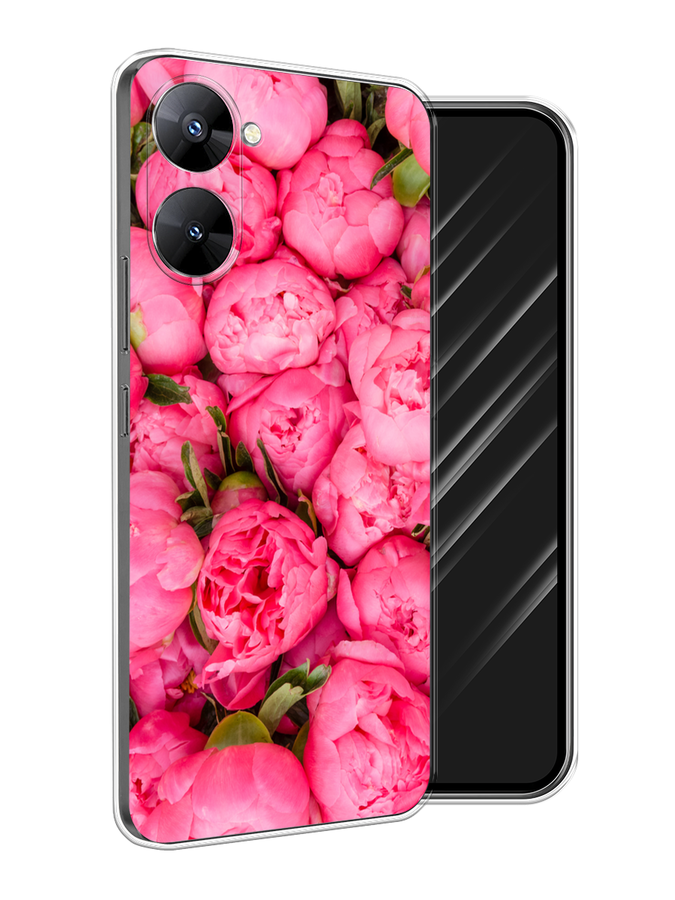 

Чехол Awog на Realme V30 5G/V30T 5G "Прекрасные пионы", Разноцветный, 2513450-1