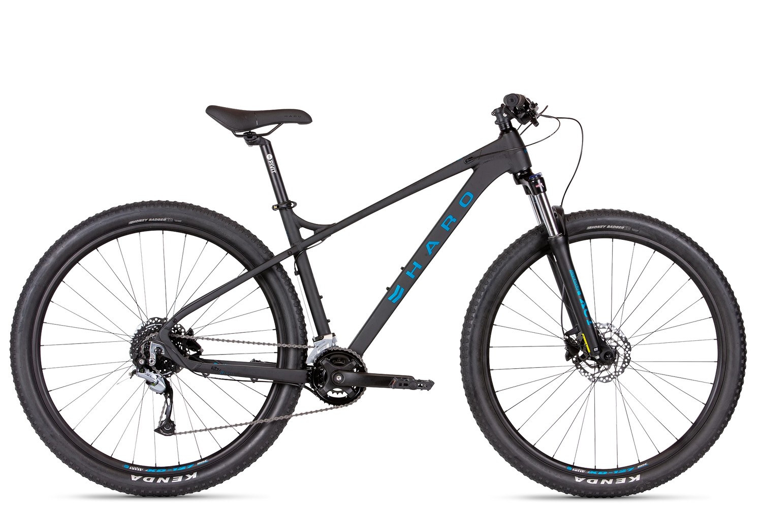 Велосипед Haro Double Peak 29 Trail matt black 16