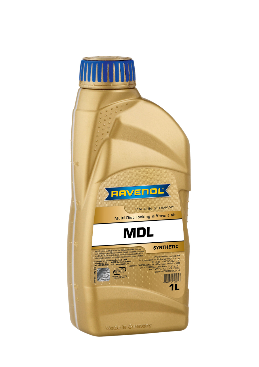 фото Трансмиссионное масло ravenol mdl multi-disc locking differentials 1л 1222103-001-01-999