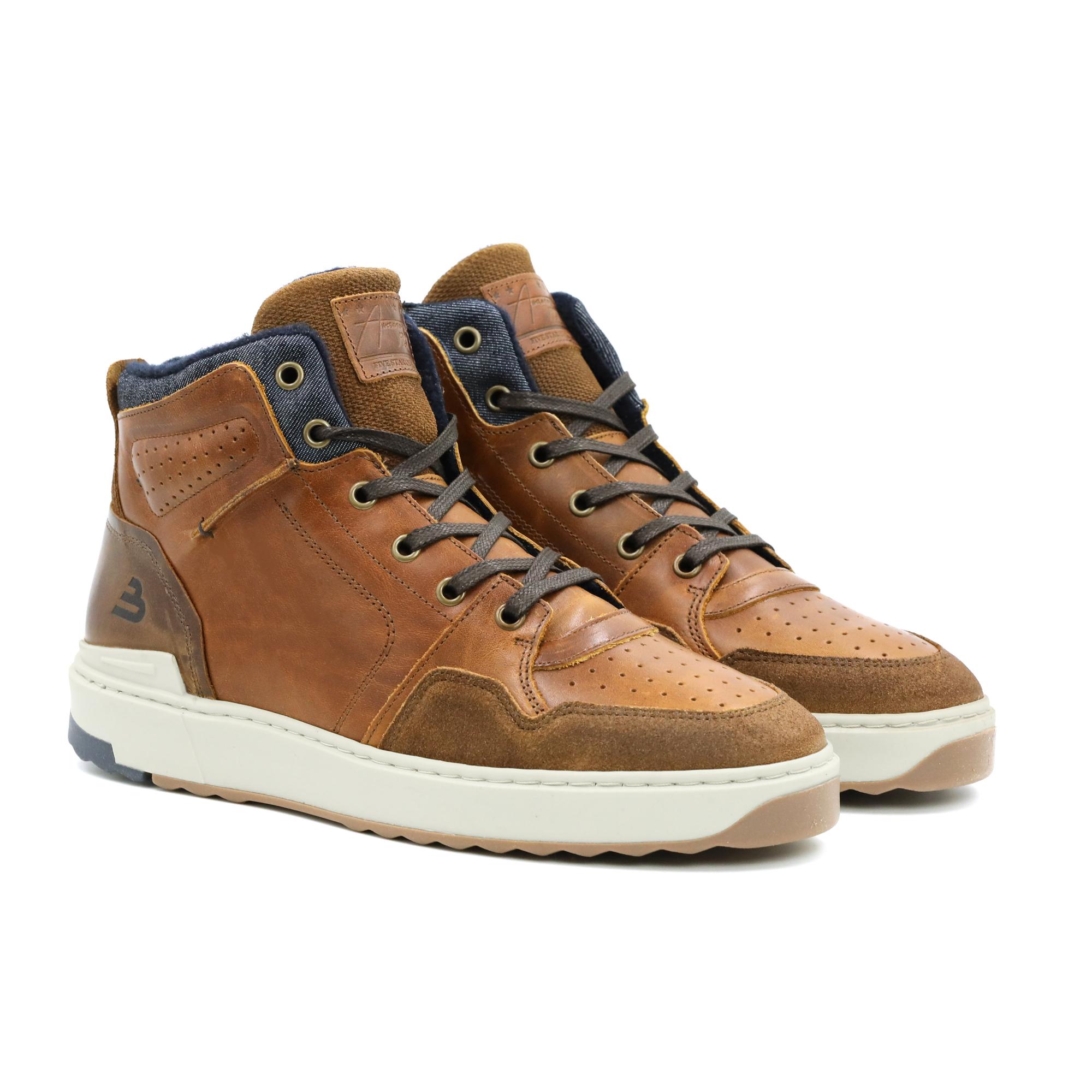

Кеды мужские BULLBOXER 843K51076ACONA коричневые 45 EU, Коричневый, 843K51076ACONA