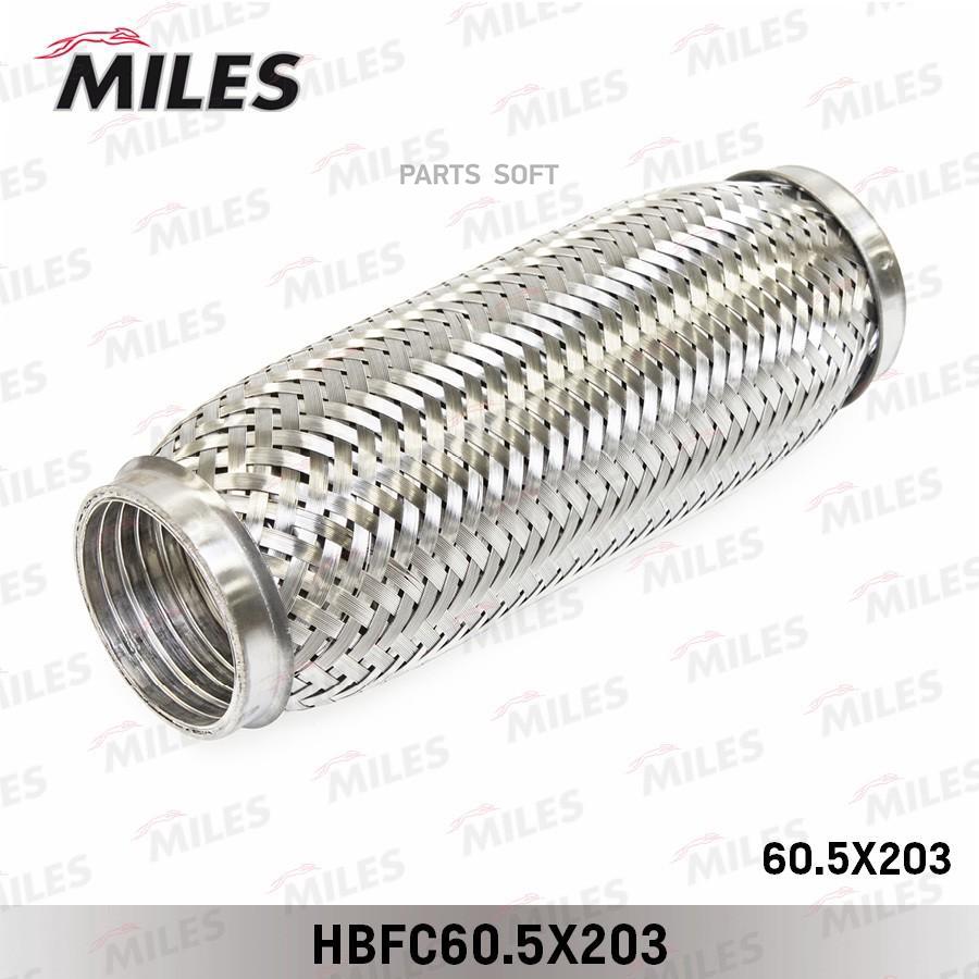 

Труба Гофрированная (Гофра) Металлорукавом 60.5x203 Hbfc60.5x203 Miles арт. HBFC60.5X203