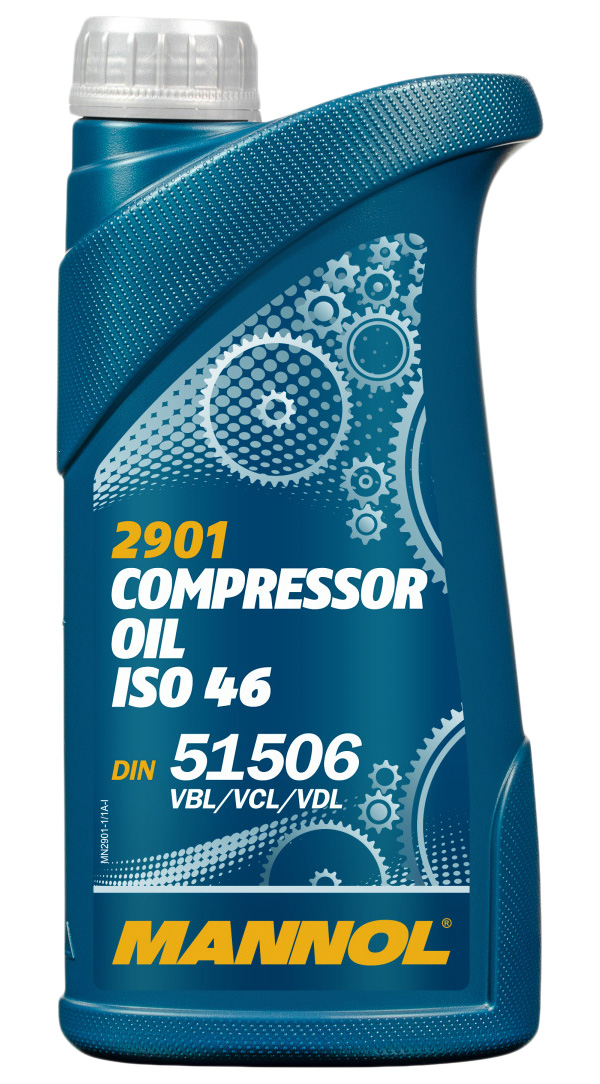 Масло компрессорное MANNOL MA-COMO46-1 ISO46, LDAA, DAB, DAG&DAH, DIN51506VBL, VCL&VDL. 1L