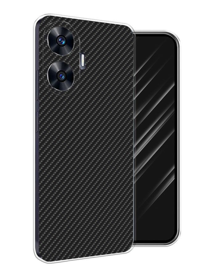 

Чехол Awog на Realme C55 "Черный карбон", 2513850-1