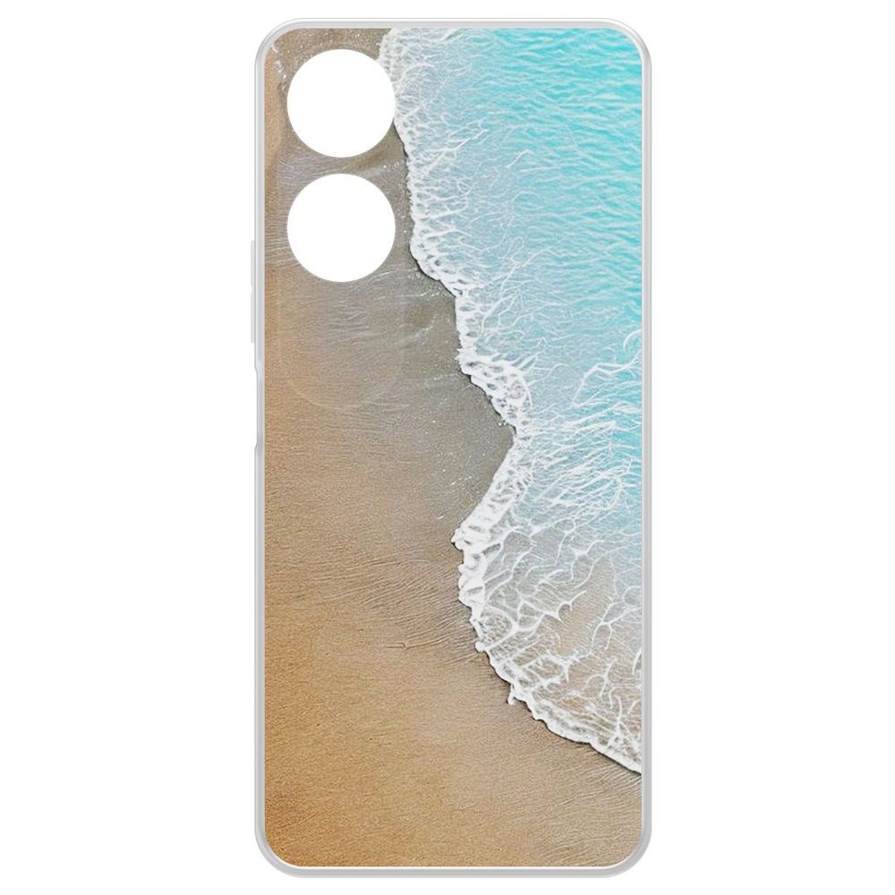 Чехол-накладка Krutoff Clear Case Прибой для Honor X5 Plus