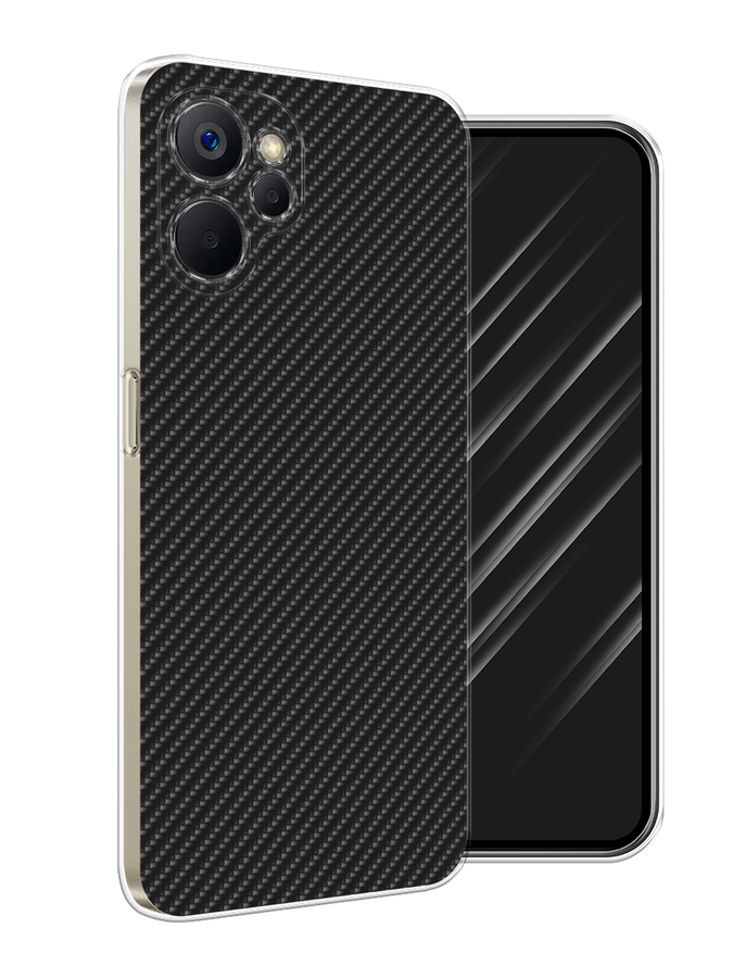 

Чехол Awog на Realme 9i 5G/10T 5G "Черный карбон", 2513950-1