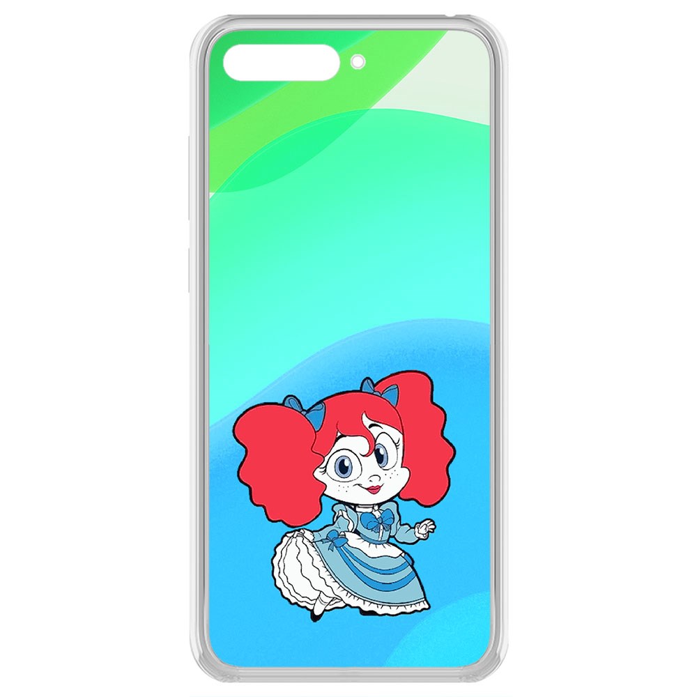 

Чехол-накладка Krutoff Clear Case Хаги Ваги - Кукла Поппи для Huawei Y6 2018