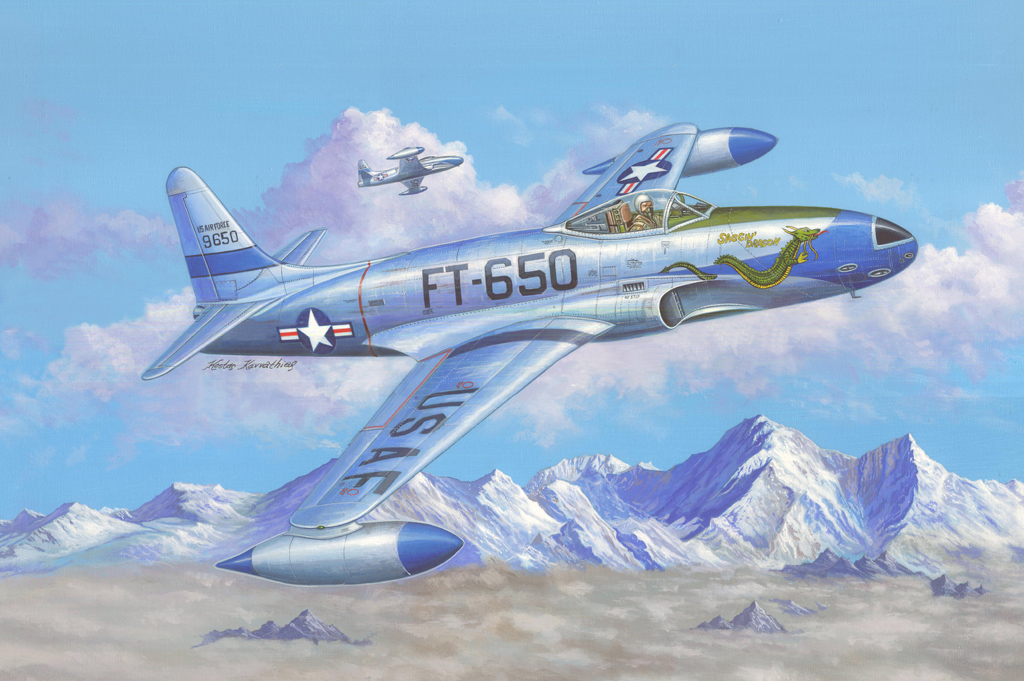 

Сборная модель HobbyBoss 1/48 Истребитель Lockheed F-80C Shooting Star 81725
