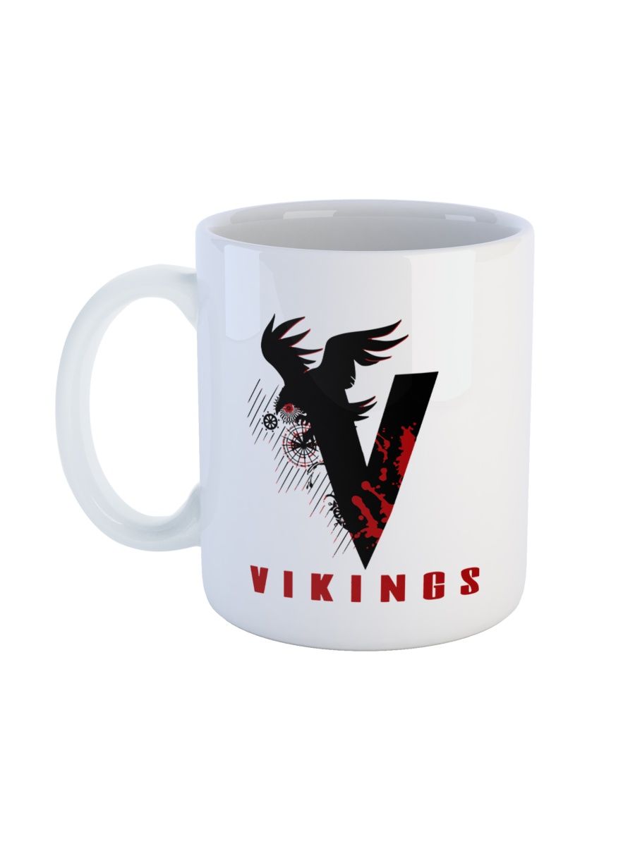 

Кружка Каждому Своё Викинги, Vikings, Сериал 330 мл, CU-SRVK10-W/S