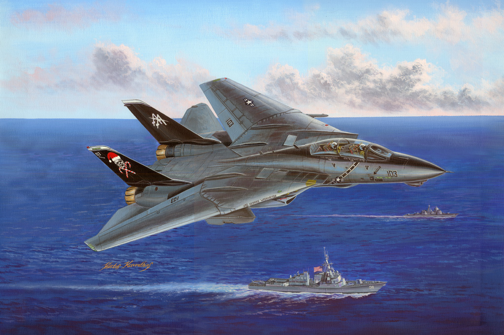 

Сборная модель HobbyBoss 1/48 Самолет F-14B Tomcat 80367