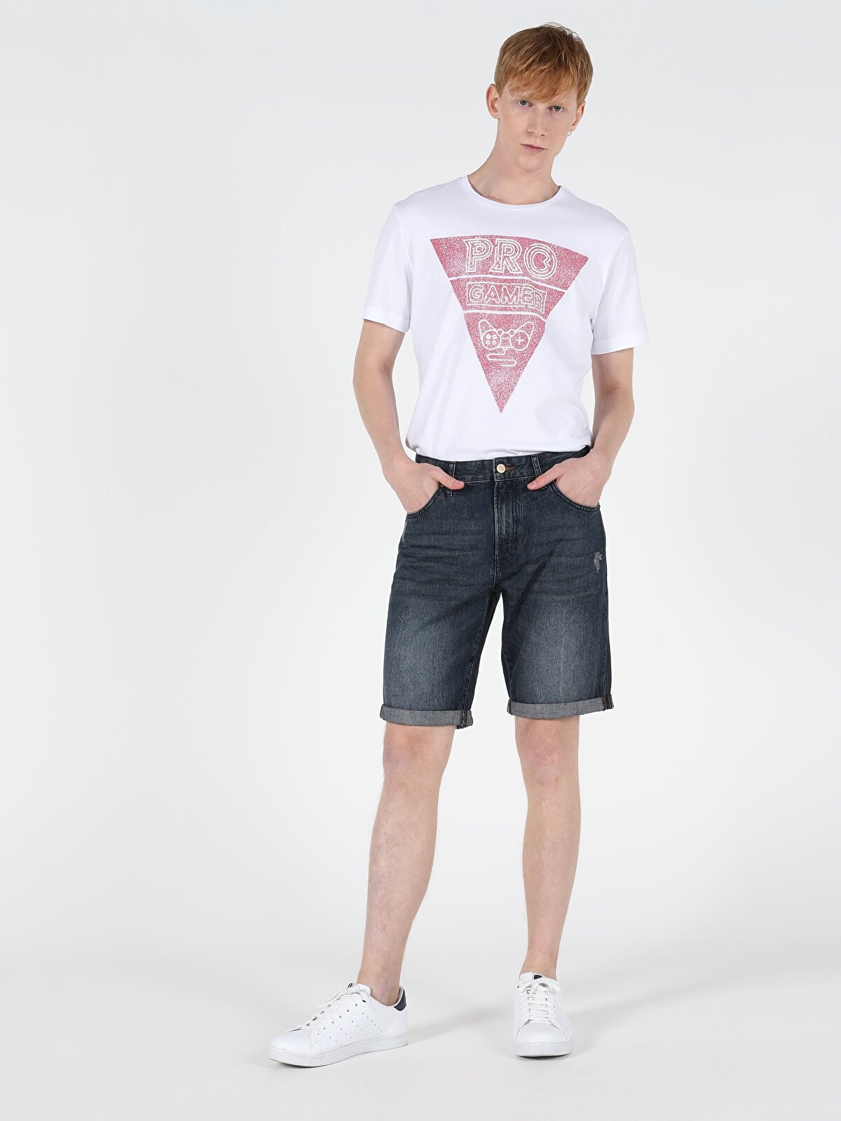 

Шорты мужские Colins CL1049610_Q1.V1_DN40747 синие XXL, Синий, CL1049610_Q1.V1_DN40747