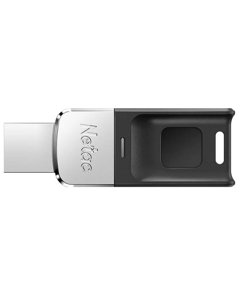 Флешка Netac US1 Drive 32GB  Silver (119947717)