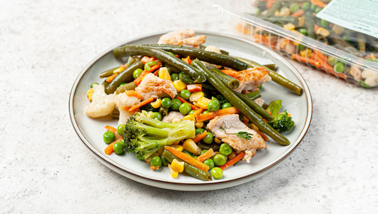 

Куриное филе ВкусВилл с кенийской фасолью 250 г