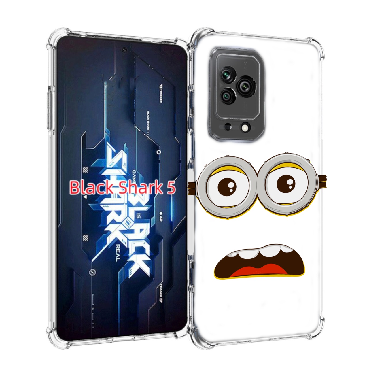 Чехол MyPads лицо-миньона для Xiaomi Black Shark 5 Tocco
