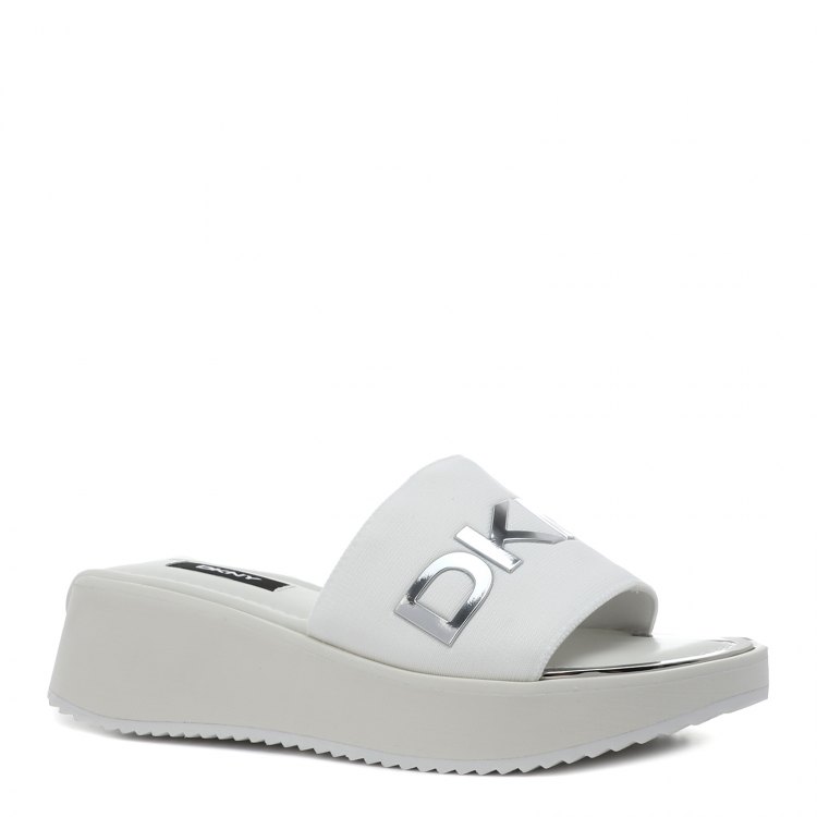 

Шлепанцы женские DKNY K1149004_2524674 белые 36 EU, K1149004_2524674