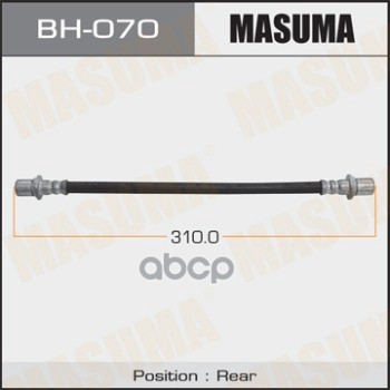 

Шланг тормозной MASUMA T- /rear/ Corolla AE95, CE95