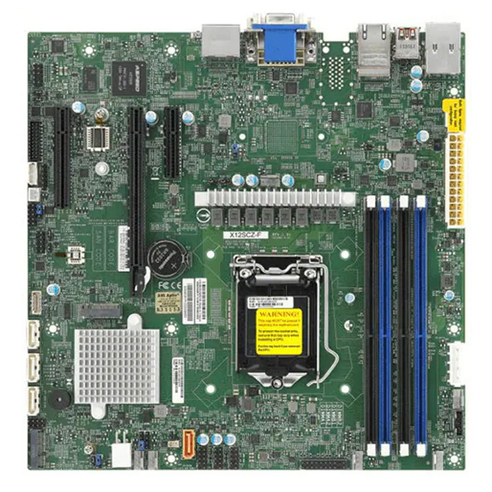 Материнская плата Supermicro (MBD-X12SCZ-F-B)