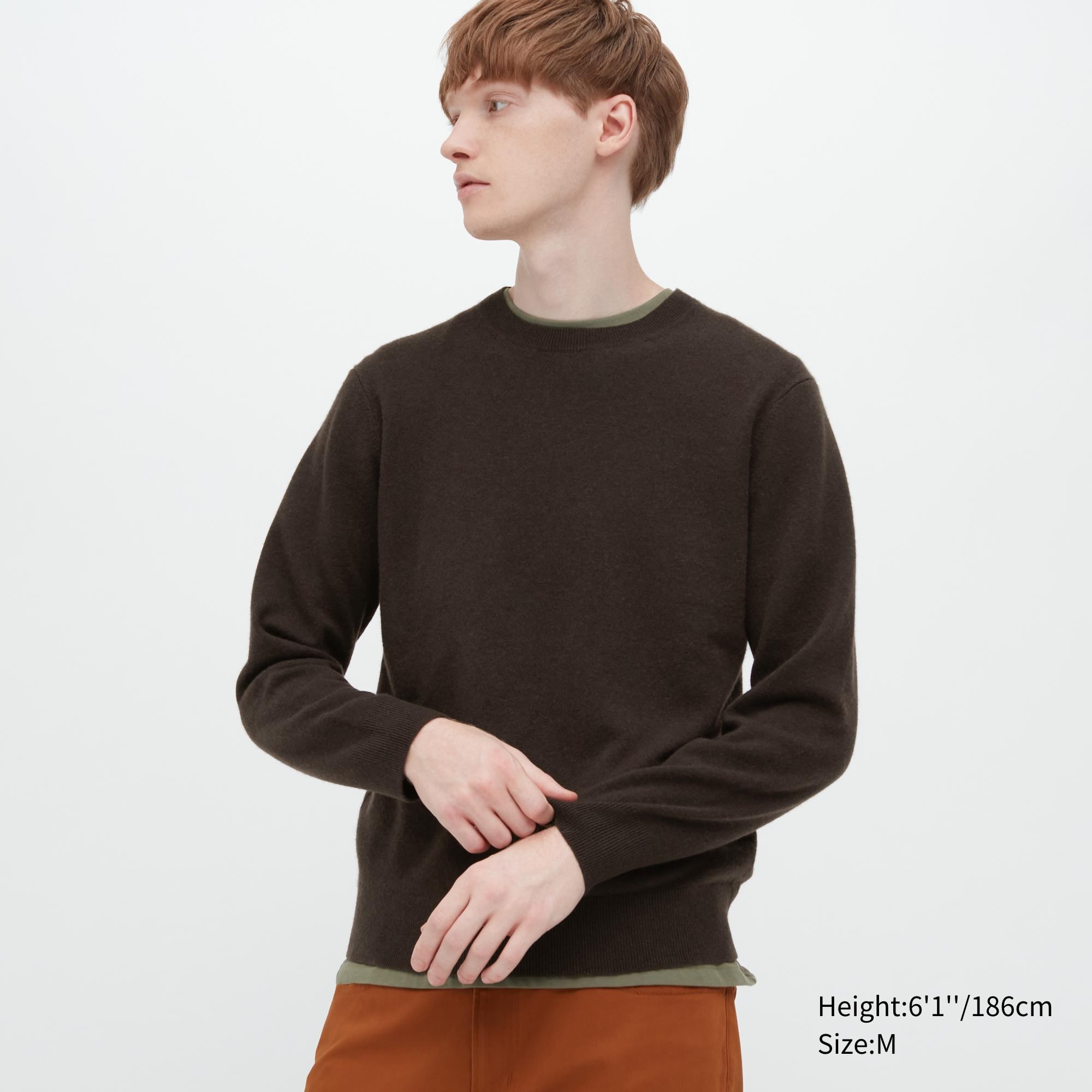

Джемпер мужской UNIQLO 450543COL38 коричневый L (доставка из-за рубежа), 450543COL38