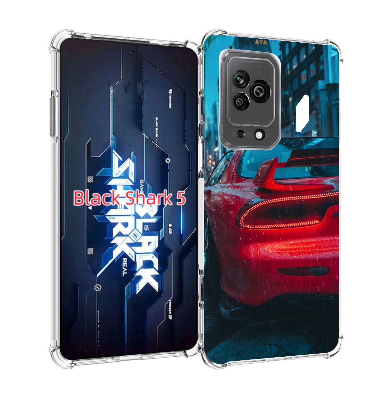 

Чехол MyPads мазда-рх7 для Xiaomi Black Shark 5, Прозрачный, Tocco