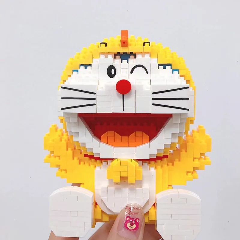 Конструктор 3D из миниблоков Balody Doraemon котик птенец 905 элементов - BA16268 конструктор 3d из миниблоков balody doraemon котик дед мороз 1030 элементов ba16147