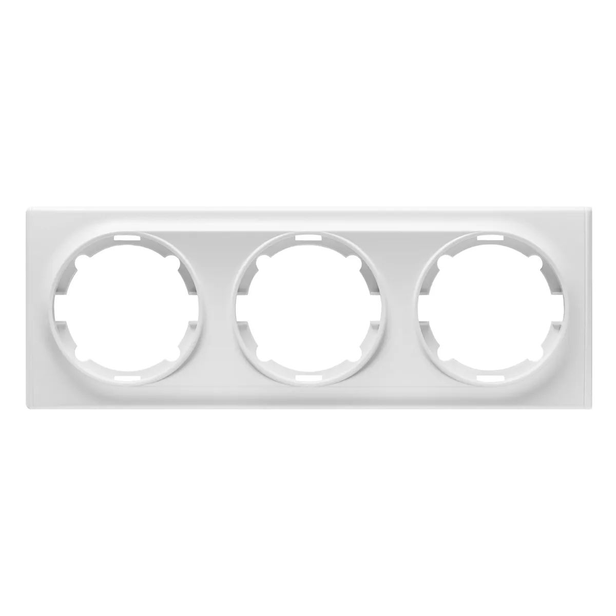 Рамка электроустановочная OneKeyElectro, белый, 3 пост. наклейки конструкторы