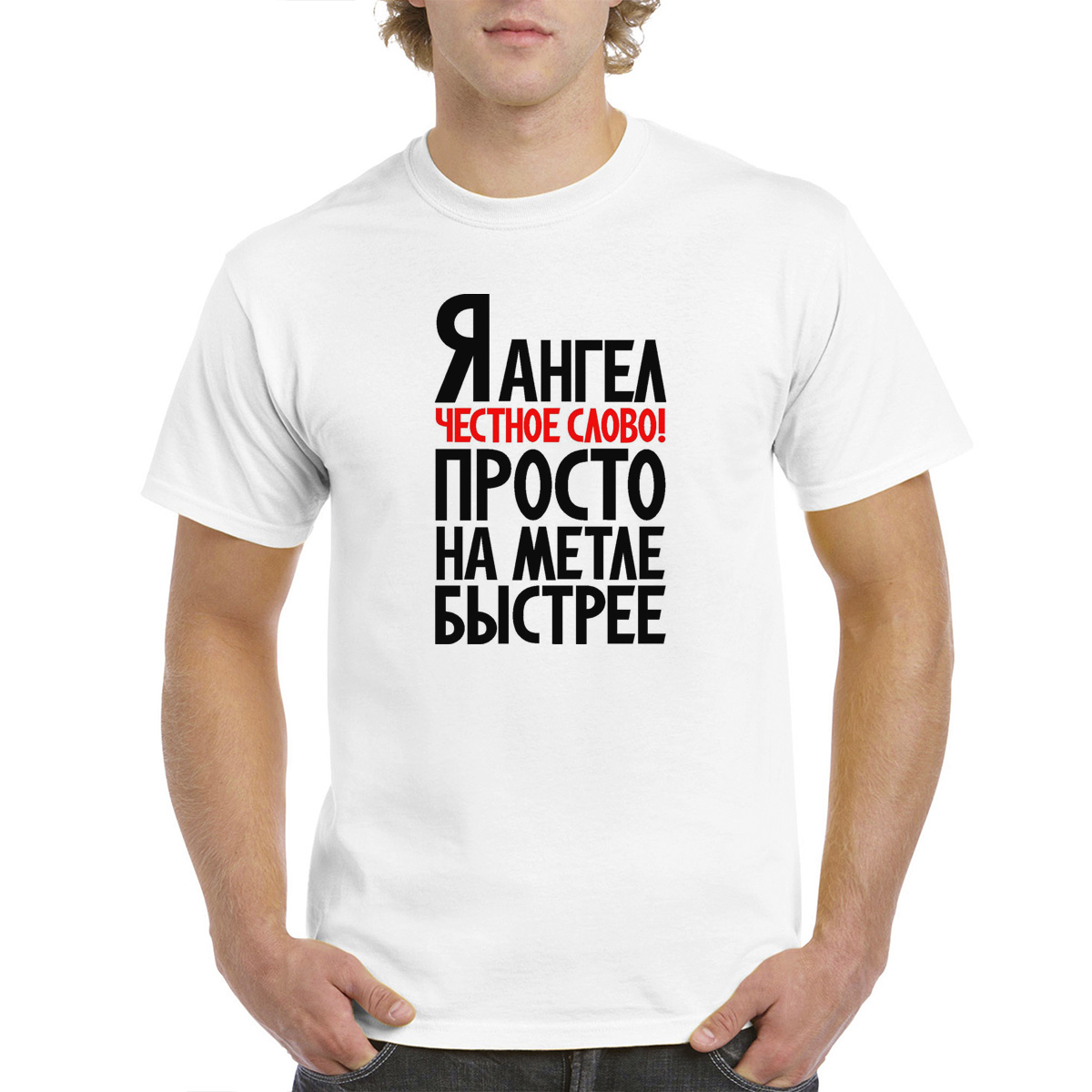 

Футболка женская CoolPodarok M0114198 белая 46 RU, Белый, M0114198