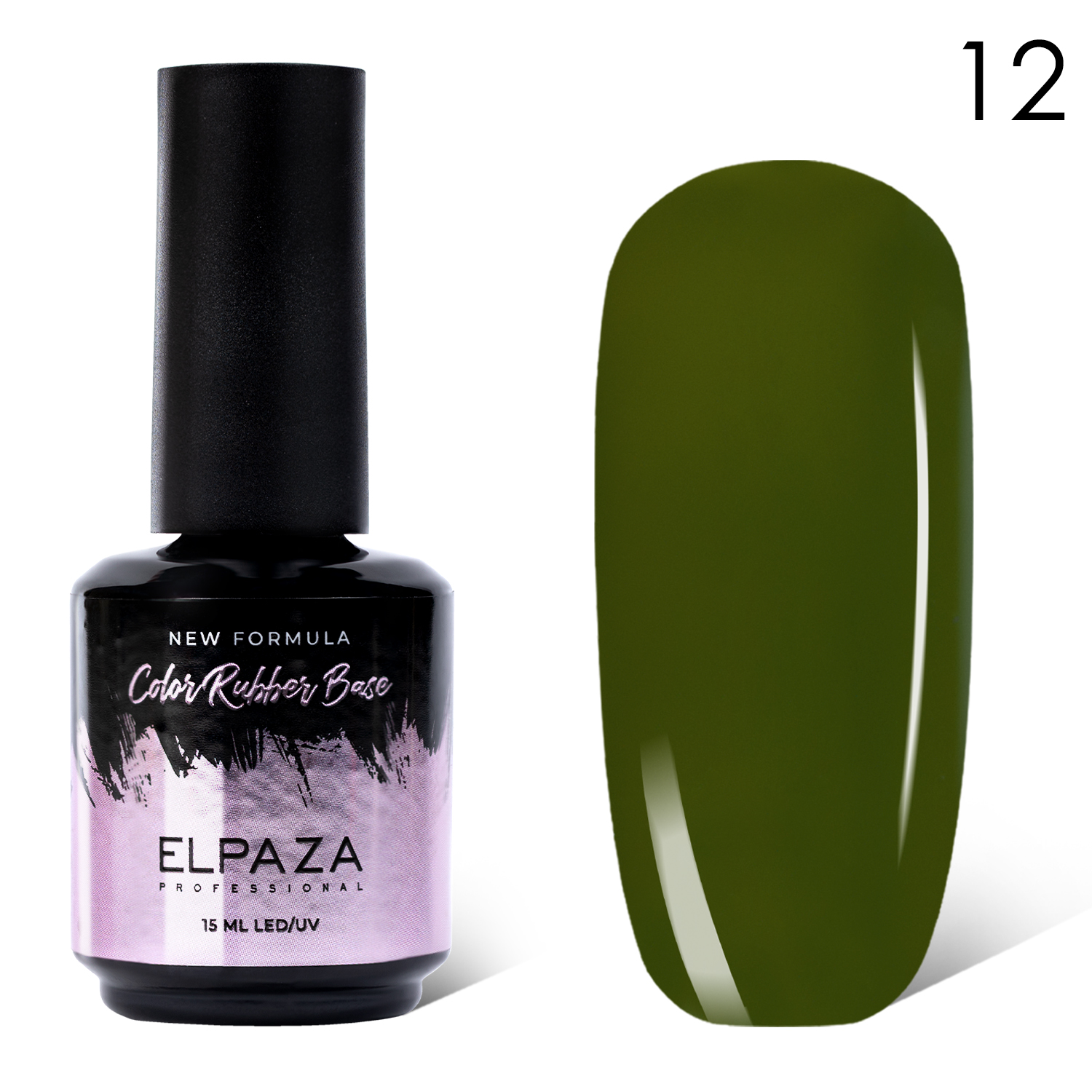 

База каучуковая Elpaza Cover Rubber Base Natural 12 15 мл
