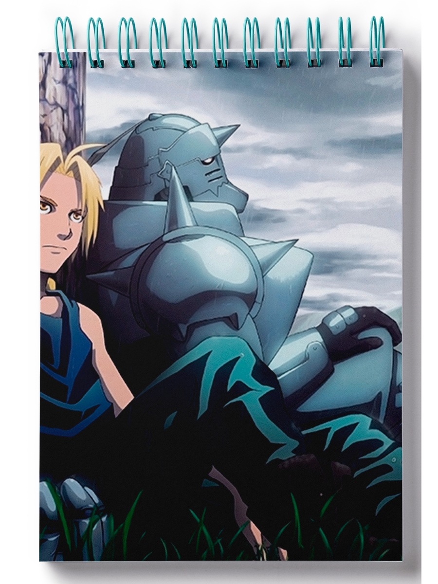 

Блокнот DRABS Стальной алхимик Эдвард и Альфонс