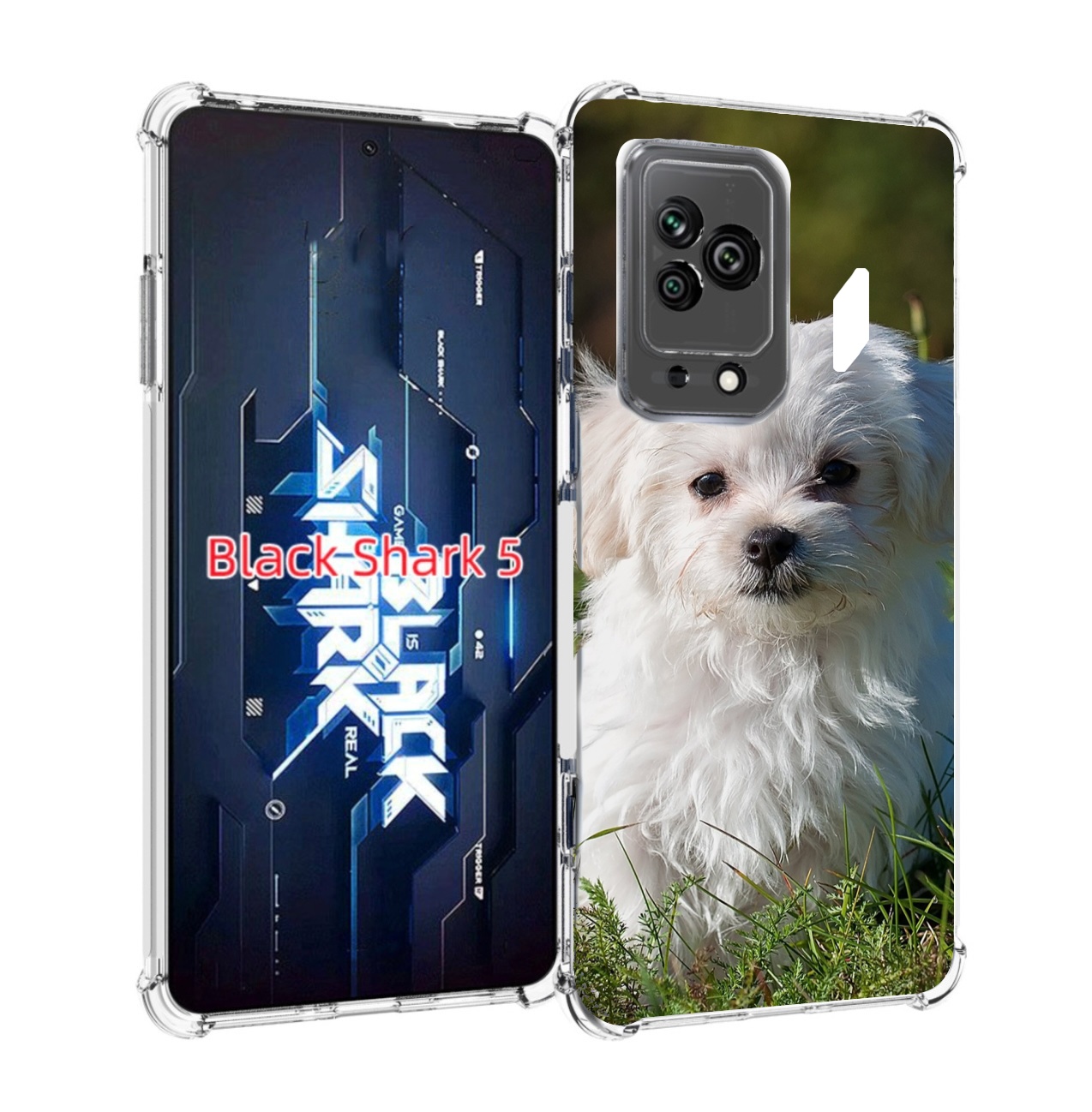 

Чехол MyPads мальтииская-болонка для Xiaomi Black Shark 5, Прозрачный, Tocco