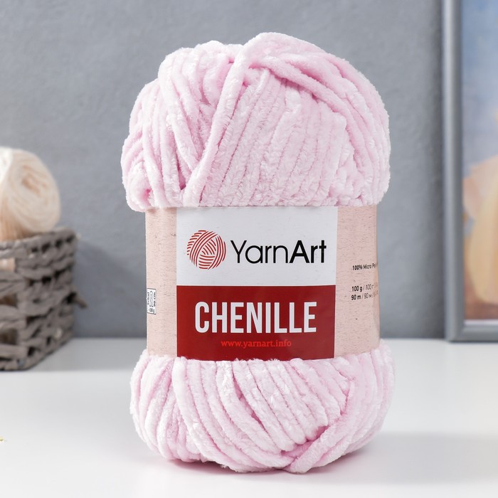

Пряжа YarnArt Chenille 100% микрополиэстер 90 м /100 гр (550)
