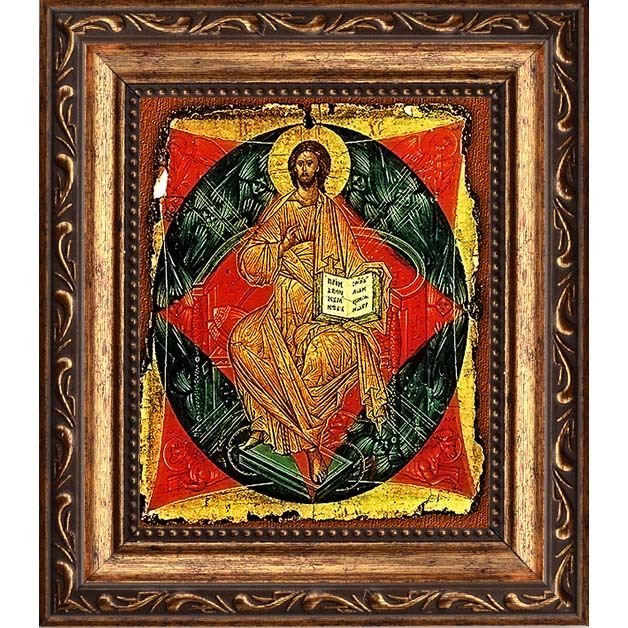 

Подаждь Боже - Спас в силах. Копия иконы Андрея Рублева на холсте.