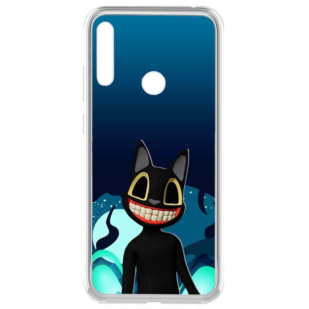 

Чехол-накладка Krutoff Clear Case Хаги Ваги - Картун Кэт для Huawei Y6 (2019)