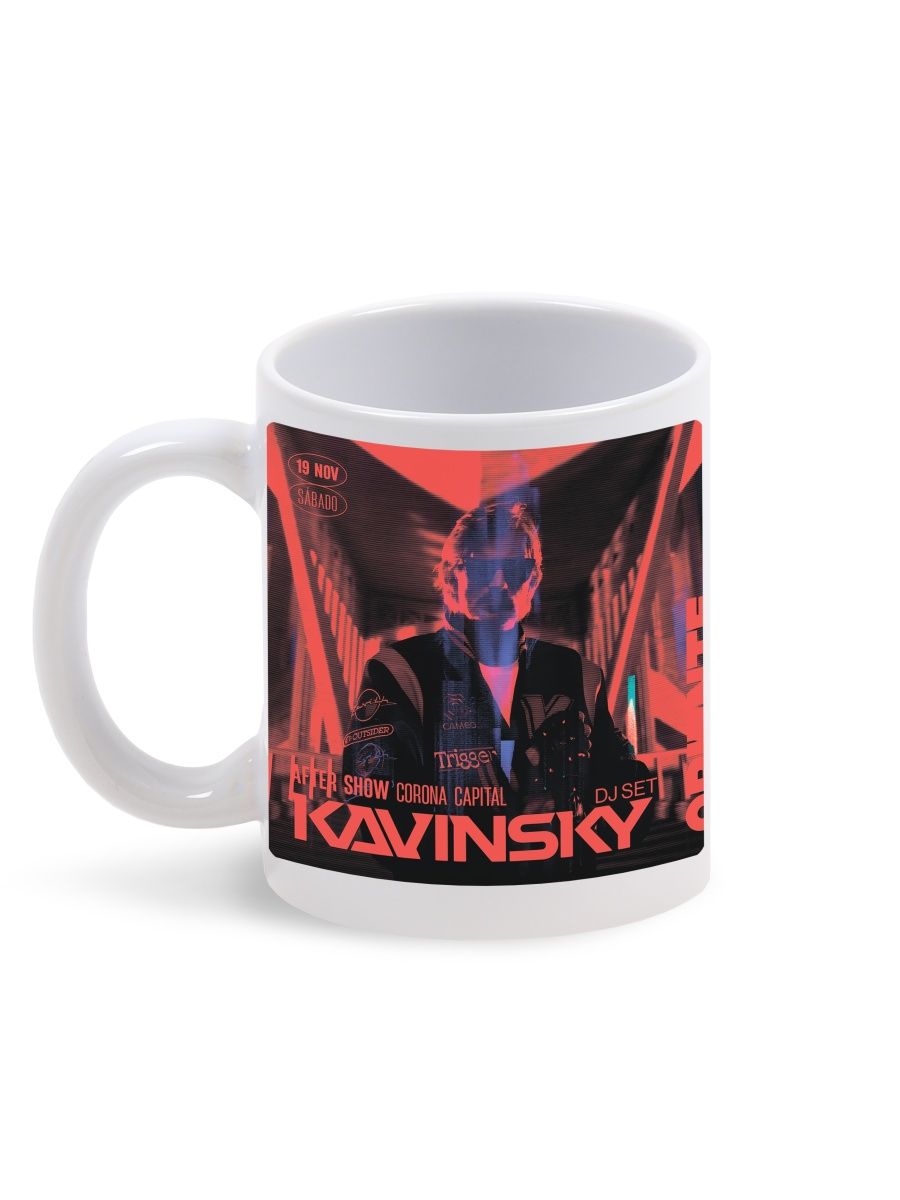 

Кружка Каждому Своё Кавински, Kavinsky, Night call 330 мл, CU-MZKV12-W/S