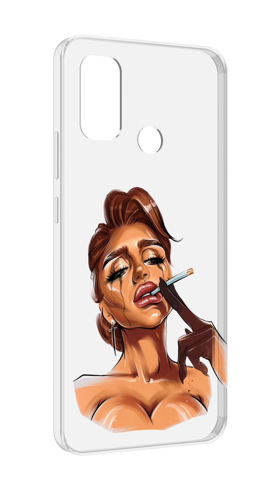 

Чехол MyPads плачущая-девушка-с-сигаретой женский для UleFone Note 10P/Note 10, Прозрачный, Tocco