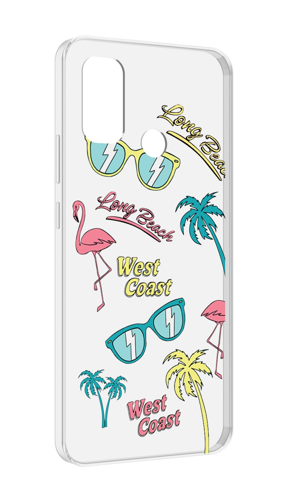 

Чехол MyPads пляжные-декорации для UleFone Note 10P/Note 10, Прозрачный, Tocco