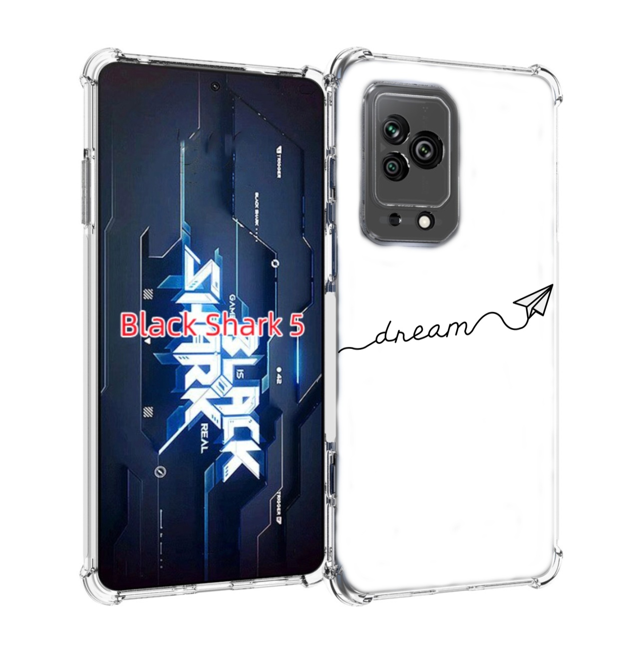 

Чехол MyPads мечта для Xiaomi Black Shark 5, Прозрачный, Tocco