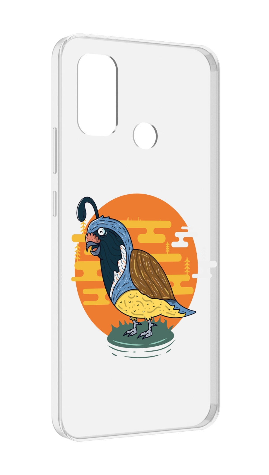 

Чехол MyPads попугай-на-острове для UleFone Note 10P/Note 10, Прозрачный, Tocco