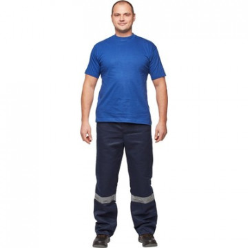 

Футболка рабочая мужская NoBrand голубая XL, Голубой