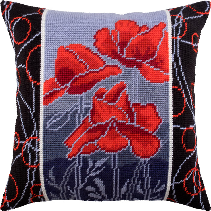 

Borovsky&Sons Чарiвниця, Маки ночью, 40х40 см