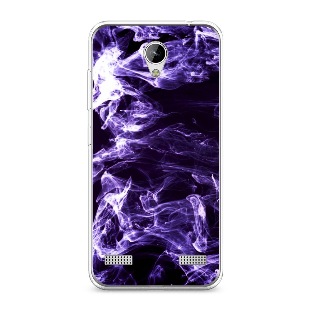 

Чехол на ZTE Blade A520 "Фиолетовый дым", Фиолетовый;белый;черный, 132050-3