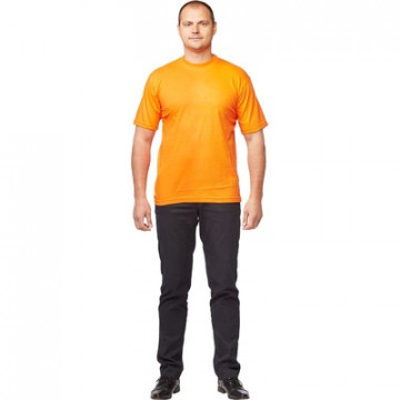 

Футболка (160 г.) с коротким рукавом оранж (M), Оранжевый, кор.рукав 160 гр