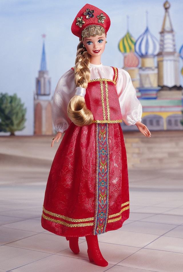 

Кукла Барби Коллекционная Russian Barbie 1997