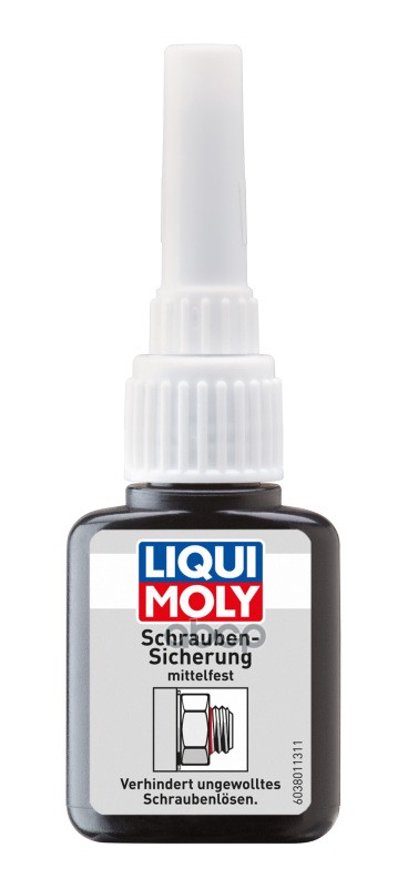 Снят, Замена 7653 Средство Для Фиксации Винтов (Средней Фиксации) LIQUI MOLY 3801