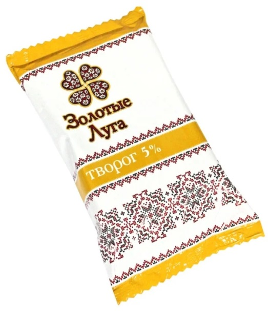 

Творог Золотые Луга 5% бзмж 200 г