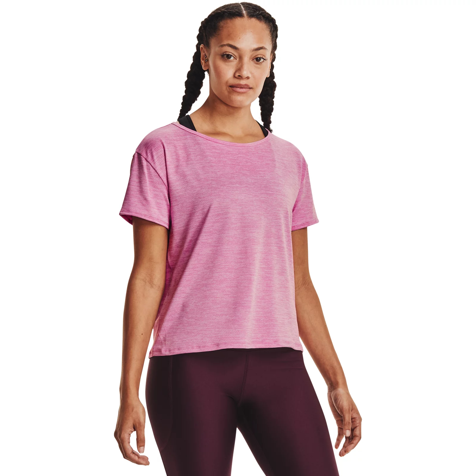 

Футболка женская Under Armour Tech Vent SS Tee розовая XXL, Tech Vent SS Tee