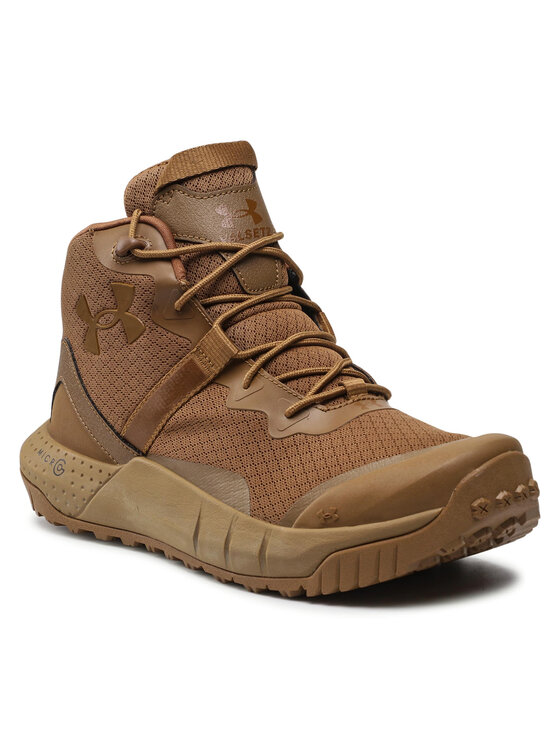 

Ботинки Ua Micro G Valsetz Mid 3023741-200 Under Armour Коричневый 44,5 EU, Ua Micro G Valsetz Mid 3023741-200