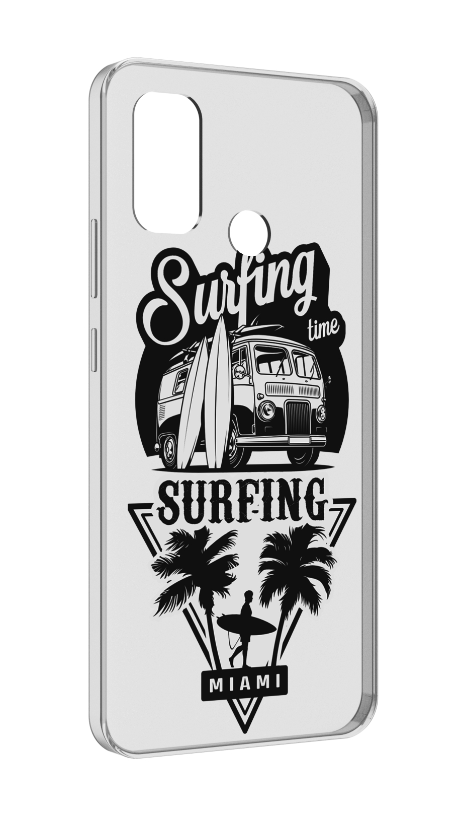 

Чехол MyPads путешествие-на-фургочике для UleFone Note 10P/Note 10, Прозрачный, Tocco