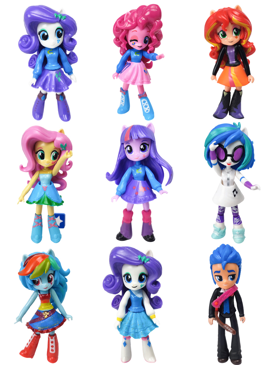 

Фигурки StarFriend Май Литл Пони Девочки из Эквестрии My Little Pony 9 в 1 Пинки Пай, Май Литл Пони Девочки из Эквестрии My Little Pony 9 в 1 Пинки Пай Радуга Дэш Флаттершай