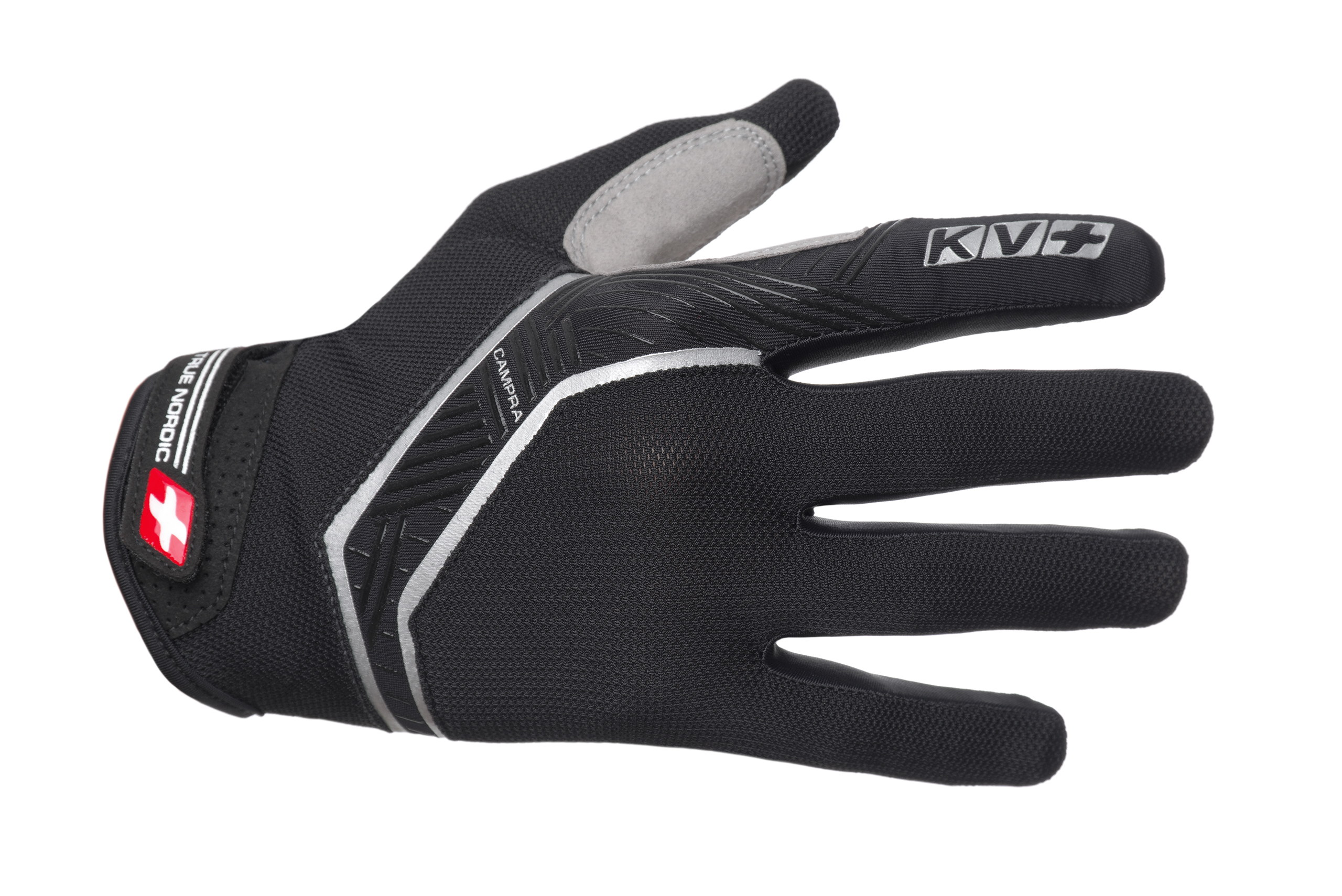 Перчатки KV+ Campra gloves for NW & skiroll black, M, 22G02.1